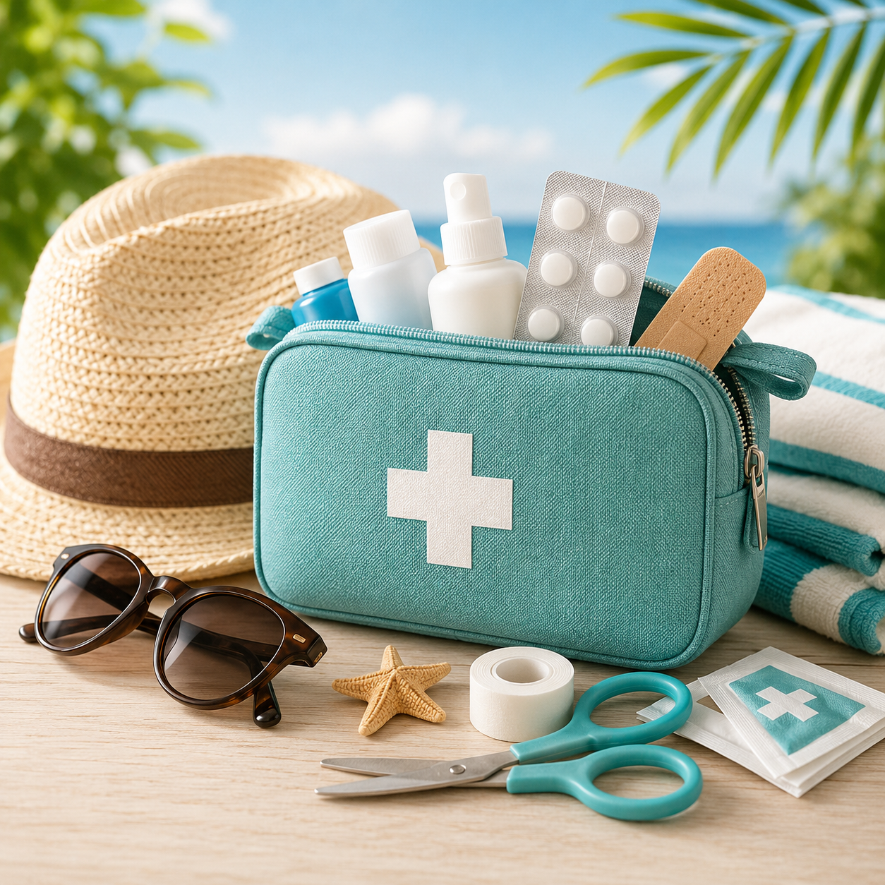 Kit di pronto soccorso da viaggio: cosa non dovrebbe mai mancare in valigia
